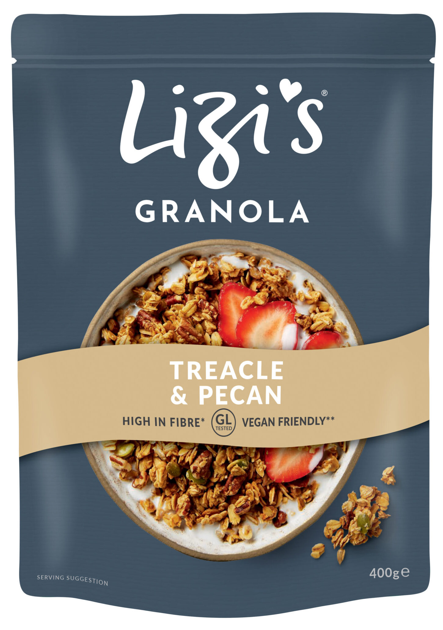 Lizi´s granola melassi ja pekaanipähklitega 400g