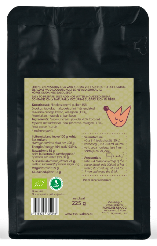 Kookosekakao kollageeniga 225g - Image 2