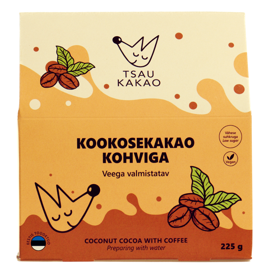 Kookose-kohvi kakao 225g