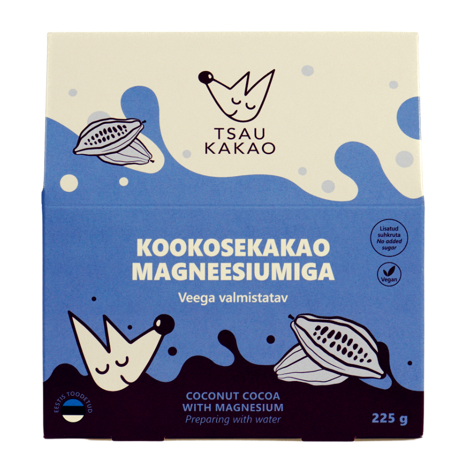 Kookosekakao magneesiumiga, 225g