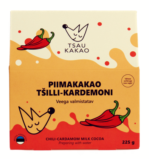 Piimakakao tšilli ja kardemoniga 225g
