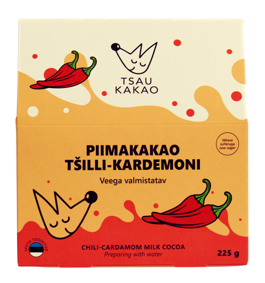 Piimakakao tšilli ja kardemoniga 225g
