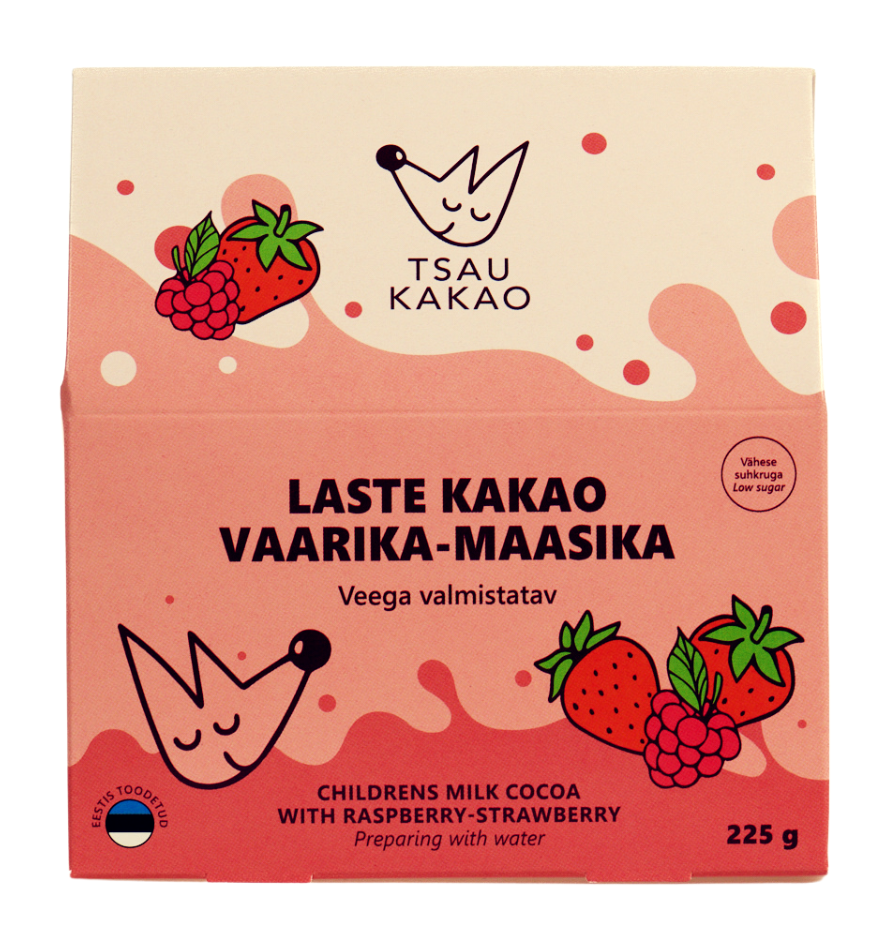 Vaarika-maasika kakao lastele 225g