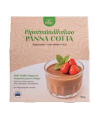 Piparmündikakao panna cotta
